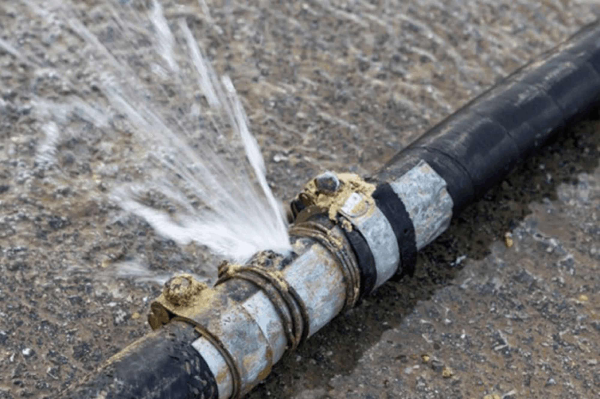 Detección de filtraciones de agua y reparación de matriz