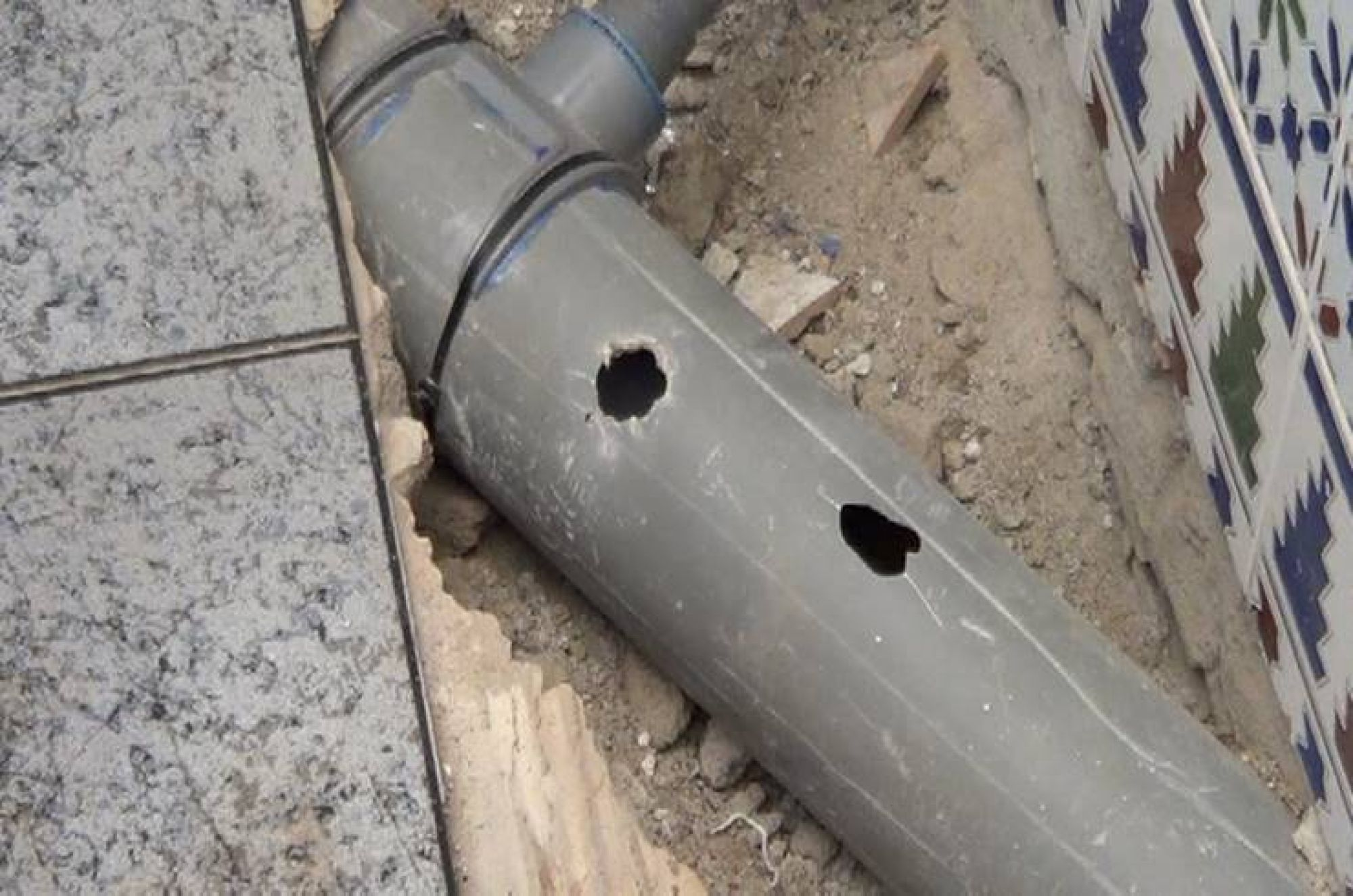 Reparación de cañerías PVC